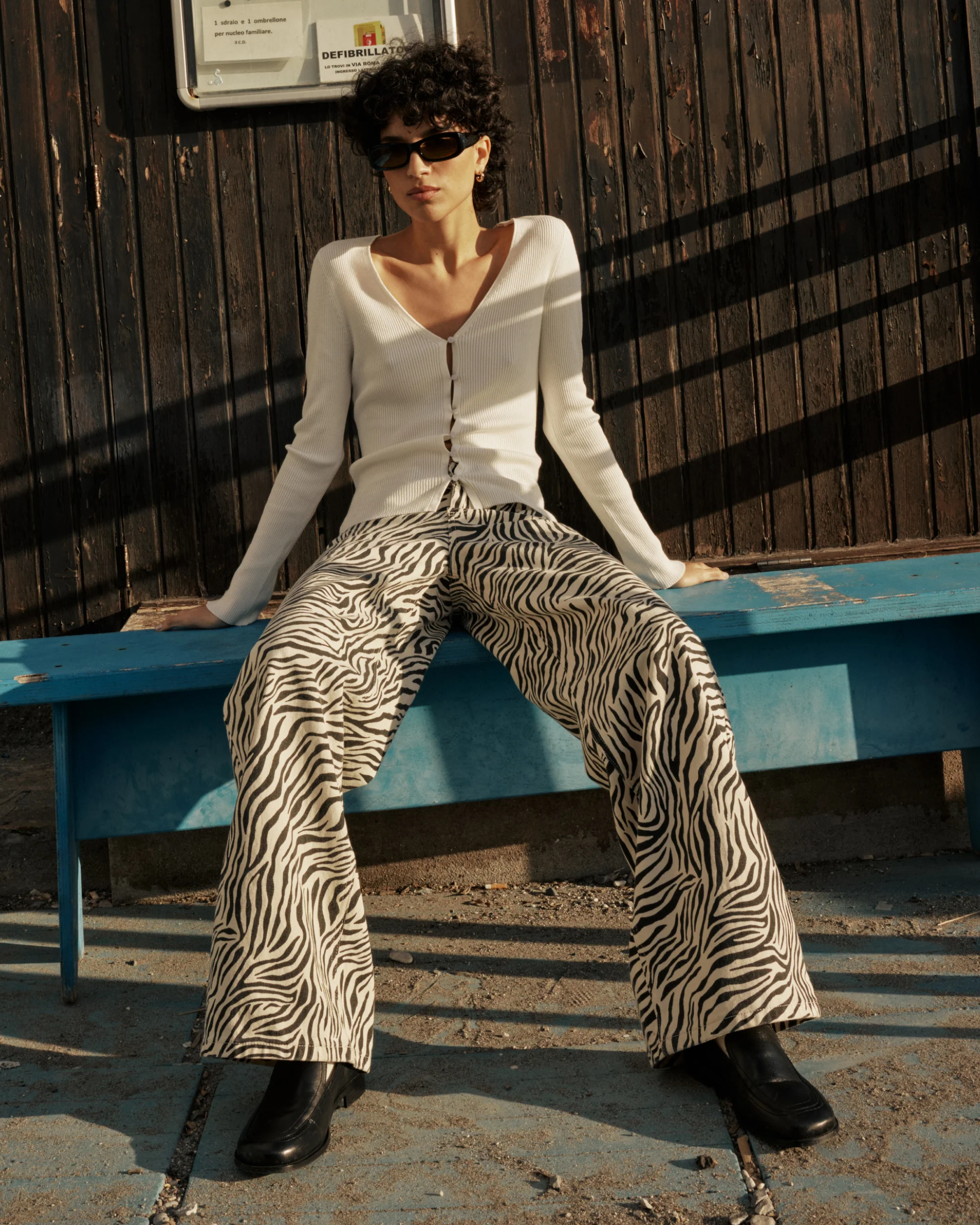 Pantalón SOCCA cebra Grace & Mila.